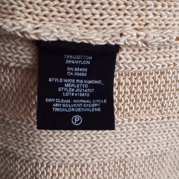 Theory Wide Knit Kimono - Picture 3 of 4